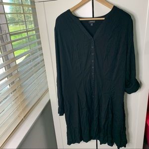 Torrid Button Down Prairie Dress